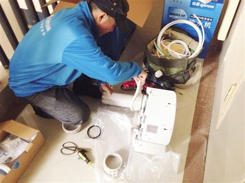 安裝凈水器師傅