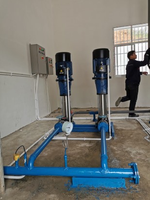 昭通青崗嶺150米揚(yáng)程供水項(xiàng)目