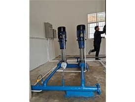 昭通青崗嶺150米揚程供水項目