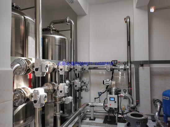 昆明某部隊溫泉水處理項目