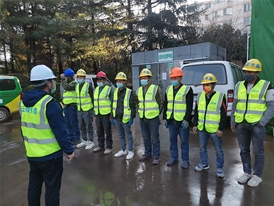 文明規(guī)范的施工團隊